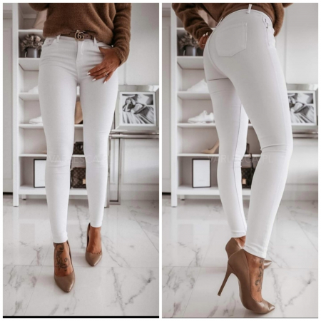 Blugi - Jeans albi