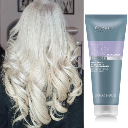 Îngrijire personală și cosmetice - Masca coloranta anti pigment galben - Oyster Directa No Yellow 250 ml