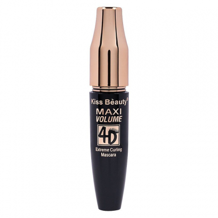 Mascara 4D Maxi Volume Extreme Curling Kiss Beauty [3]