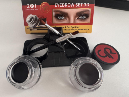 Îngrijire personală și cosmetice - Oferta 1+1 GRATIS - Eyeliner + 2 pensule CADOU
