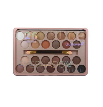 Îngrijire personală și cosmetice - Paleta de farduri - Gulflower 26 nude shades