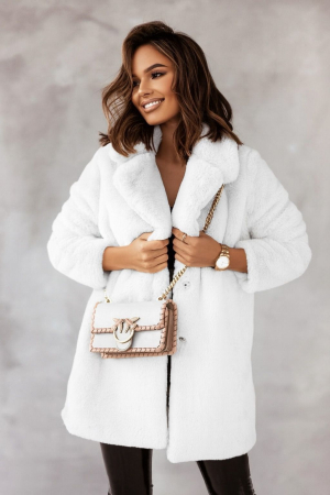 Noutati - Palton Winter Glow - Crem