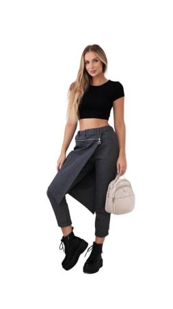 Pantaloni Colanti si Blugi - Pantaloni Asimetric Urban Layer