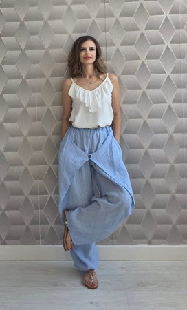 NOUTĂȚI - Pantaloni Damă din IN Portofino - Bleu