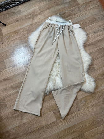 Pantaloni Colanti si Blugi - Pantaloni Hailey - Crem