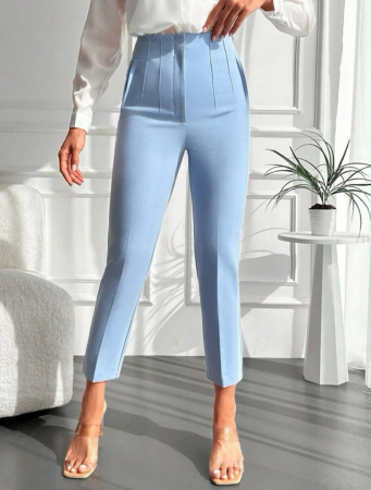 Pantaloni Colanti si Blugi - Pantaloni Office Karol - Bleu