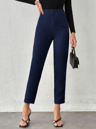 Pantaloni Office Karol - Bleumarin [1]