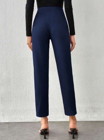 Pantaloni Office Karol - Bleumarin [4]