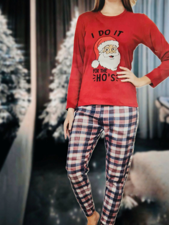 Pijamale si halate de baie - Pijama de craciun - SANTA