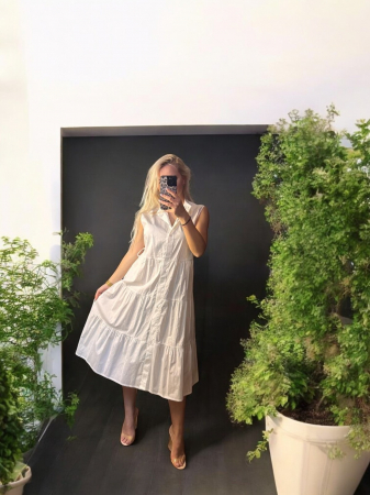 Rochie Albă Summer Breeze [1]
