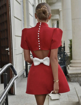 Rochie Antoanetta - Rosu