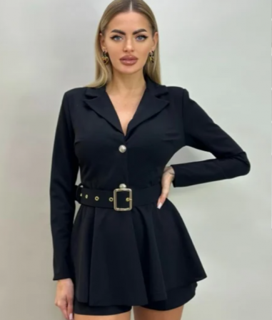 Rochie tip salopeta scurta - ARYA [2]