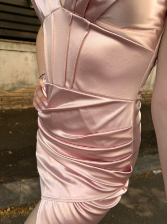 Rochie Atenna - Roz Pal [2]