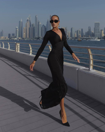 Noutati - Rochie Black Mirage - Negru