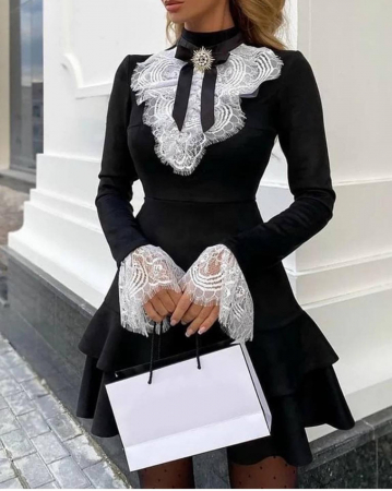 Rochii si Fuste - Rochie CasaDI - Negru