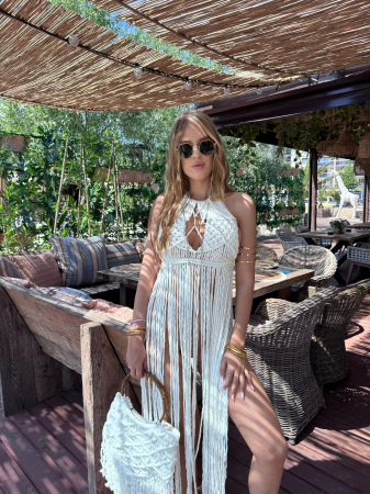 Rochie de plaja - Franjuri [1]