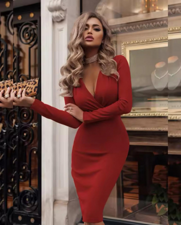 Articole de Crăciun - Rochie DSoul Rosu
