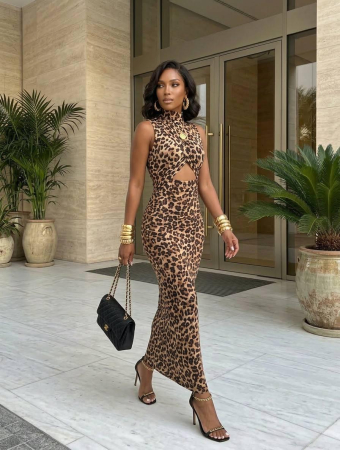 Rochie Hot Instinct - Leopard [5]