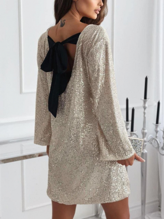 Noutati - Rochie Irenne - Crem