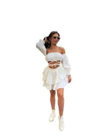 Rochie Karyna - Alb [9]