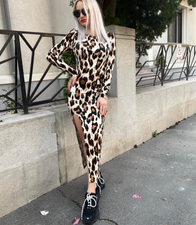Noutati - Rochie Lolita - Animal print