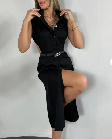 Noutati - Rochie lunga blug