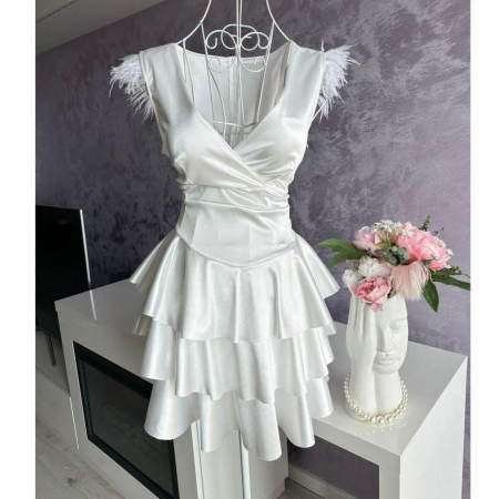 Noutati - Rochie Magic - Alb