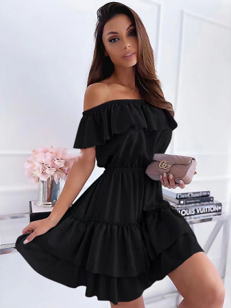 Noutati - Rochie Mimi - Negru