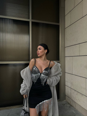 Rochie Silver Motion - Negru [1]