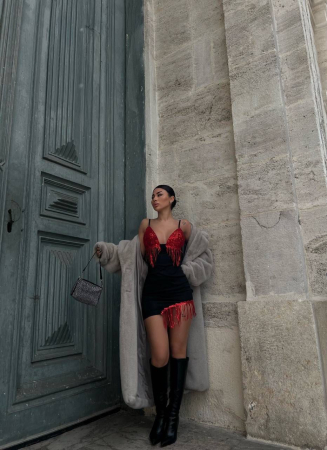 Rochie Silver Motion - Red [3]