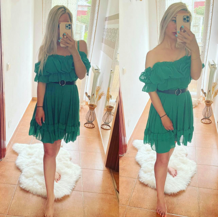 Noutati - Rochie verde MARCY