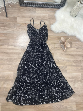 Noutati - Rochie White Dots