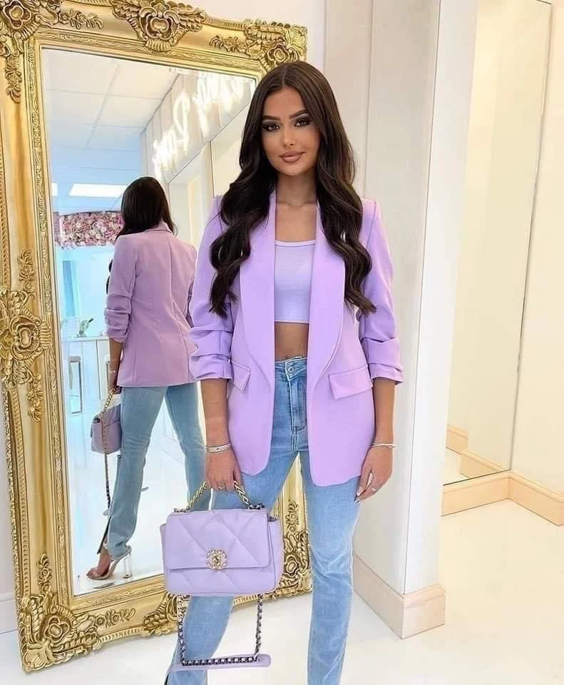 Geci si jachete - Sacou Lila