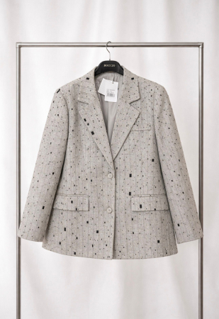 Noutati - Sacou Modern Speckle Chic