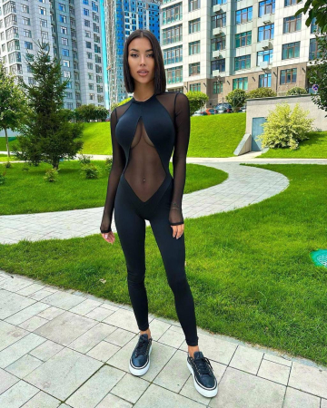 Salopetă Black Eclipse - Negru [2]