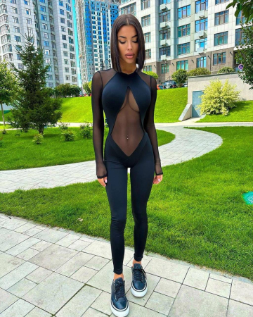 Salopetă Black Eclipse - Negru [4]