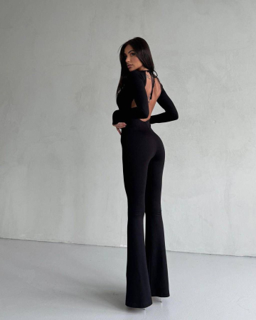 Salopeta  Black Sculp - Negru [2]