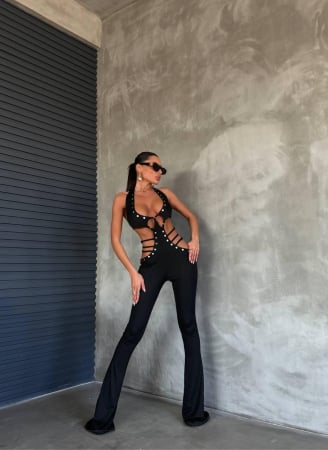 Noutati - Salopeta Black Vortex - Negru