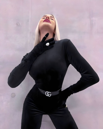 Salopeta + manusi din catifea - Velvet Touch [1]