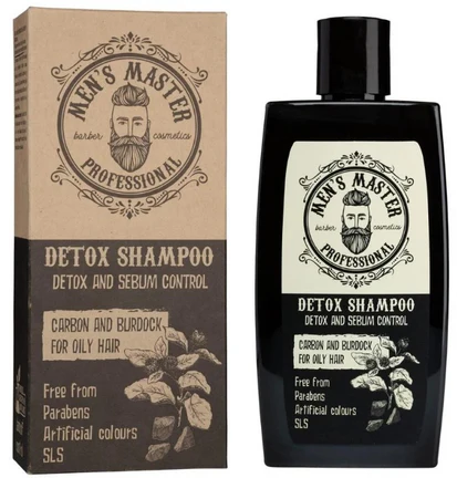 Îngrijire personală și cosmetice - Sampon barbati cu particule de carbune Anti-Matreata - OYSTER