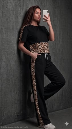 NOUTĂȚI - Set 2 piese Soraya - Leopard