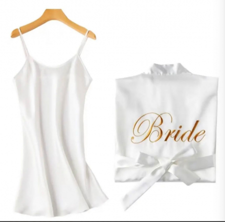 Pijamale si halate de baie - Set de mireasa BRIDE