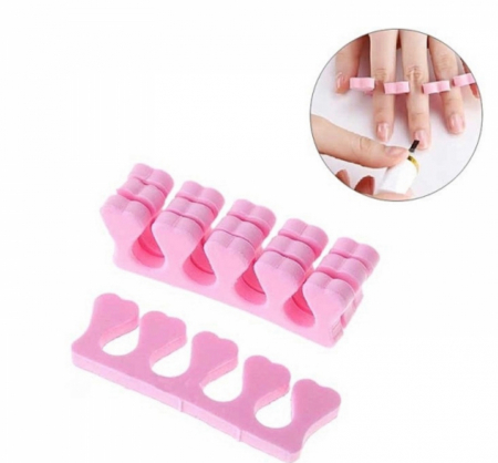Îngrijire personală și cosmetice - Set 4 Bureti Separator Degete