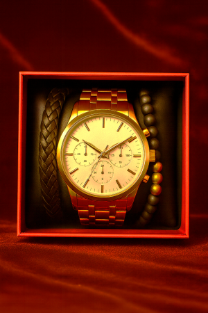 Noutati - Set Ceas + Bratari barbatesti - Imperial Chrono Set