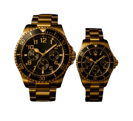 Set Ceasuri Premium - Golden Royal Duo [1]