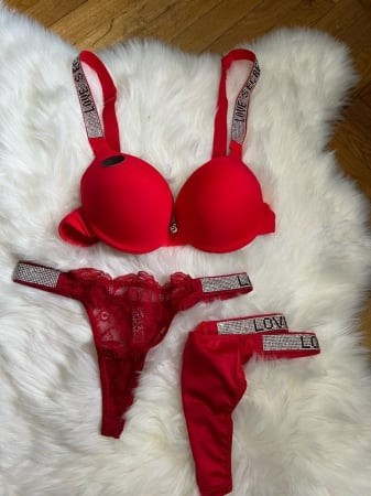 Chiloti - Set Secret Love - Rosu