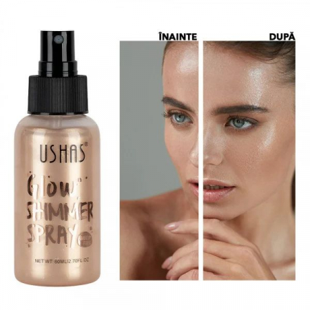Spray Iluminator pentru corp si fata Ushas - #02 [1]