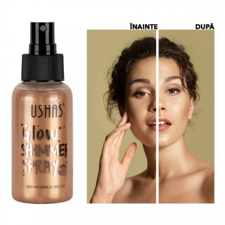 Spray Iluminator pentru corp si fata Ushas - #03 [1]