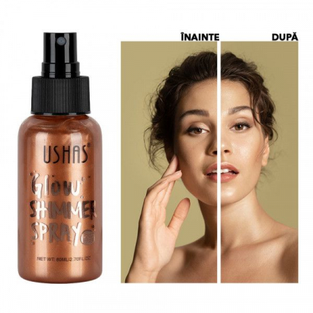Spray Iluminator pentru corp si fata Ushas - #04 [1]