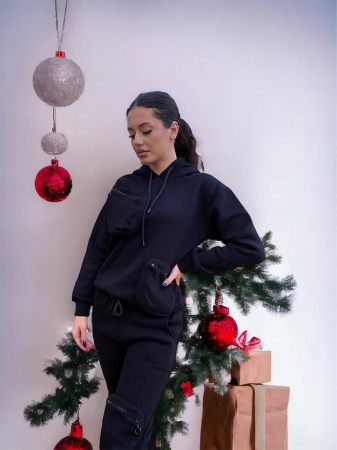 Treninguri si Compleuri - Trening Ballamy dama - NEGRU - AndraRose Styles